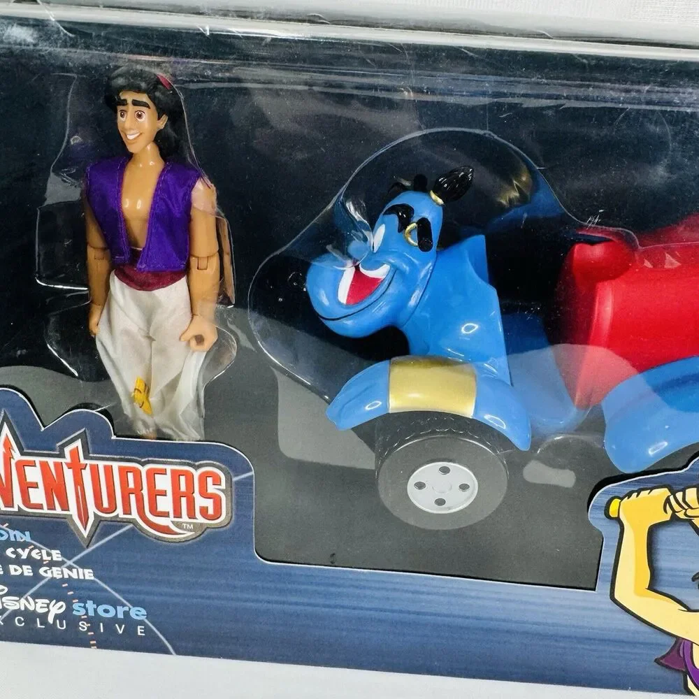 Disney Adventurers Aladdin‎ Genie Cycle Disney Store Exclusive 1999